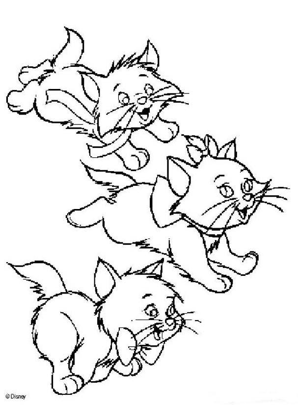 Brinde Gata Marie  Marie cat, Disney drawings, Cat coloring page
