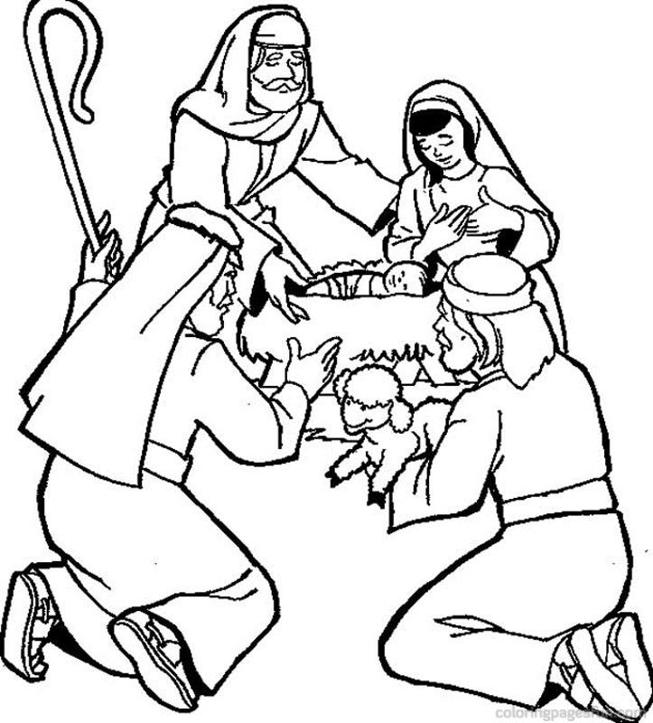 Free Christmas Bible Coloring Pages Free Download Free Christmas Bible