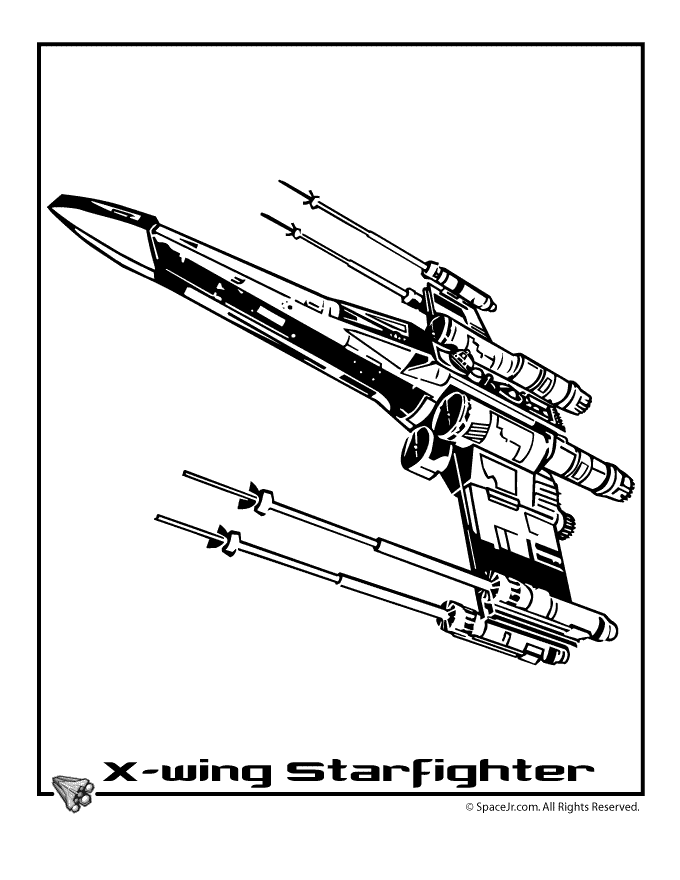 star wars ships colouring pages - Clip Art Library