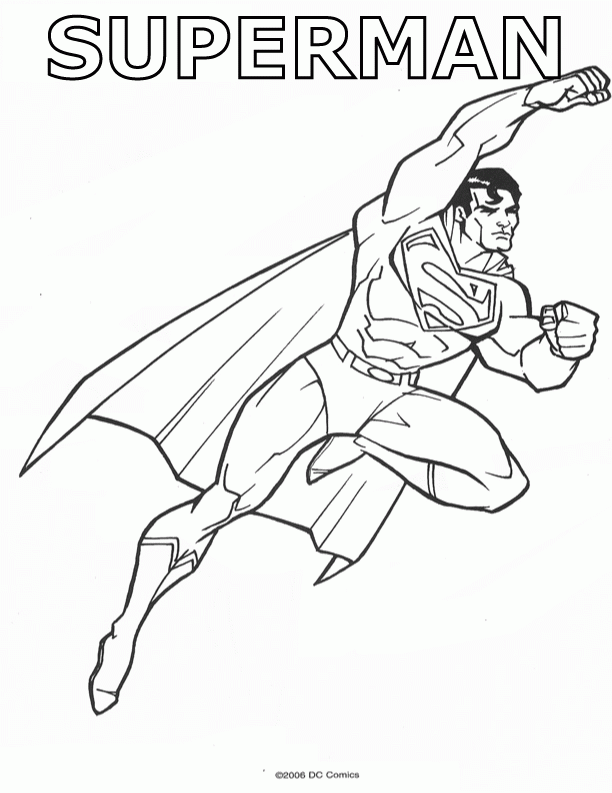 Superman Take Off Coloring Page for Kids  Free Superman Printable Coloring  Pages Online for Kids  ColoringPages101com  Coloring Pages for Kids