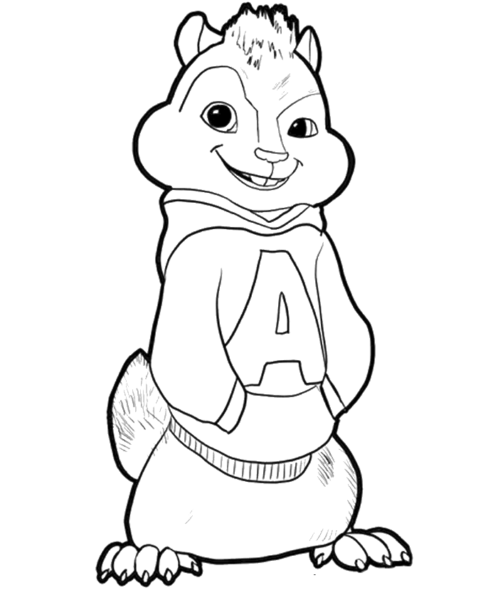 Free Printable Coloring Pages Alvin And The Chipmunks