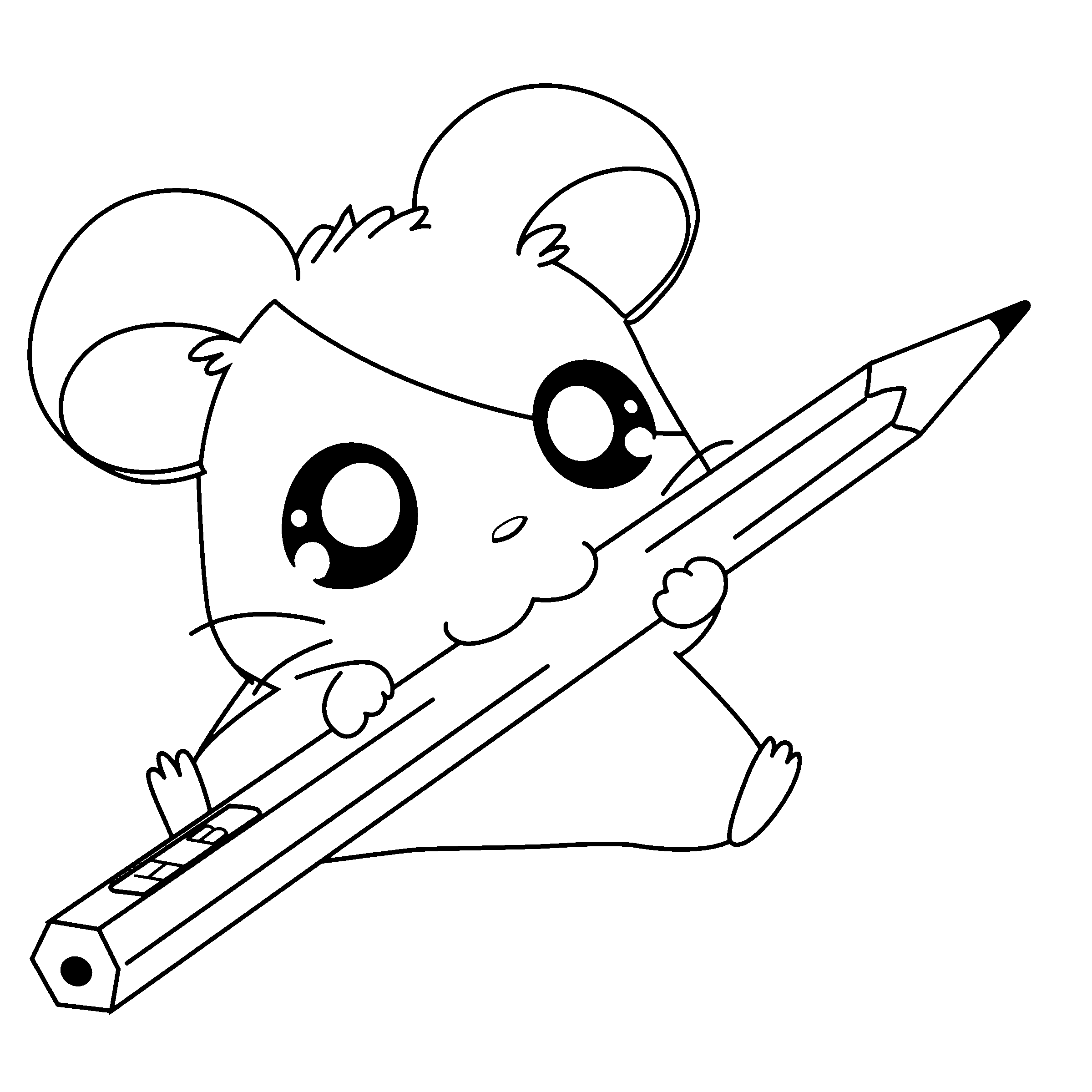 cute animal coloring pages - Clip Art Library