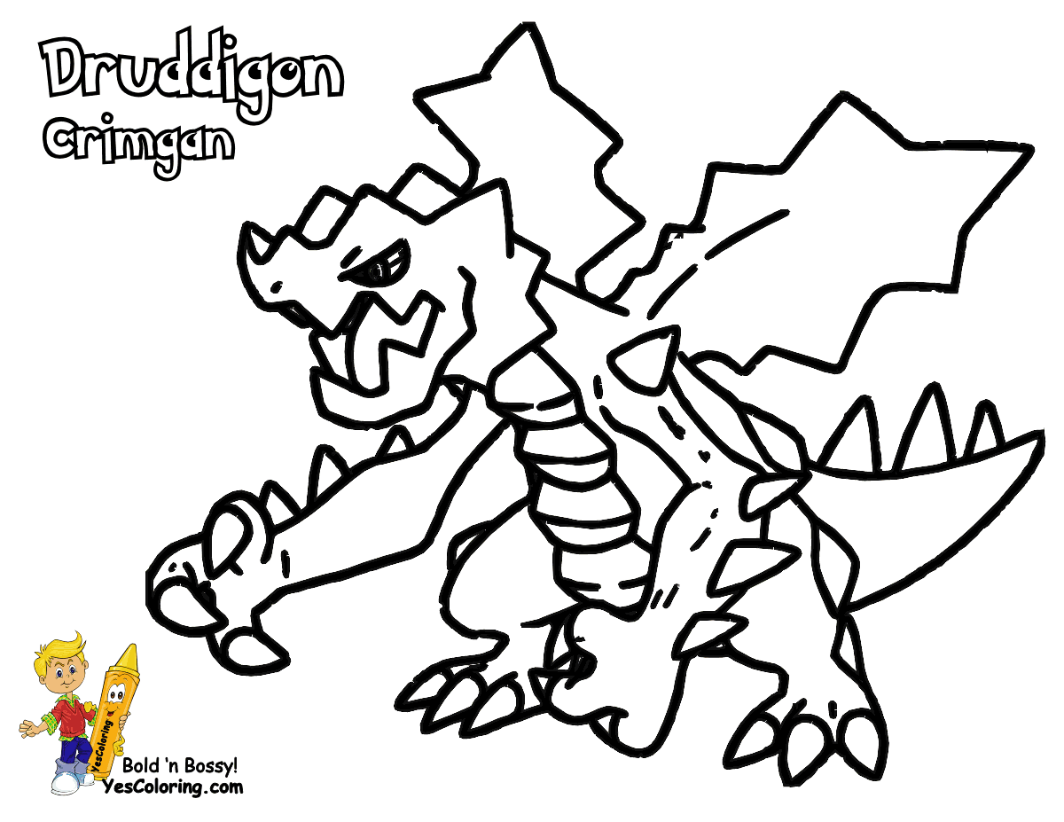 10 Cool Pokémon Black and White Coloring Pages for Kids and Adults