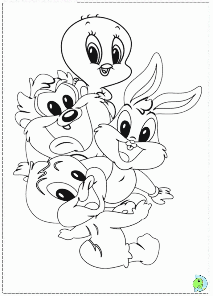 Free Coloring Pages Of Baby Looney Toons, Download Free Coloring Pages ...