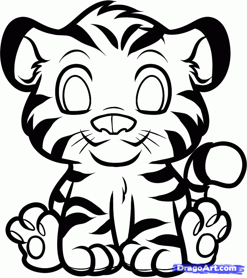 One Little Tiger  Doodlewash
