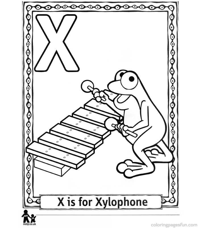Dora the Explorer Alphabet | Free Printable Coloring Pages