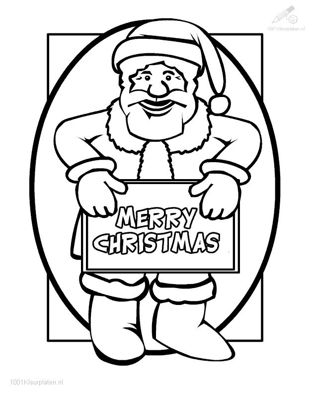 Santa Claus Coloring Printables