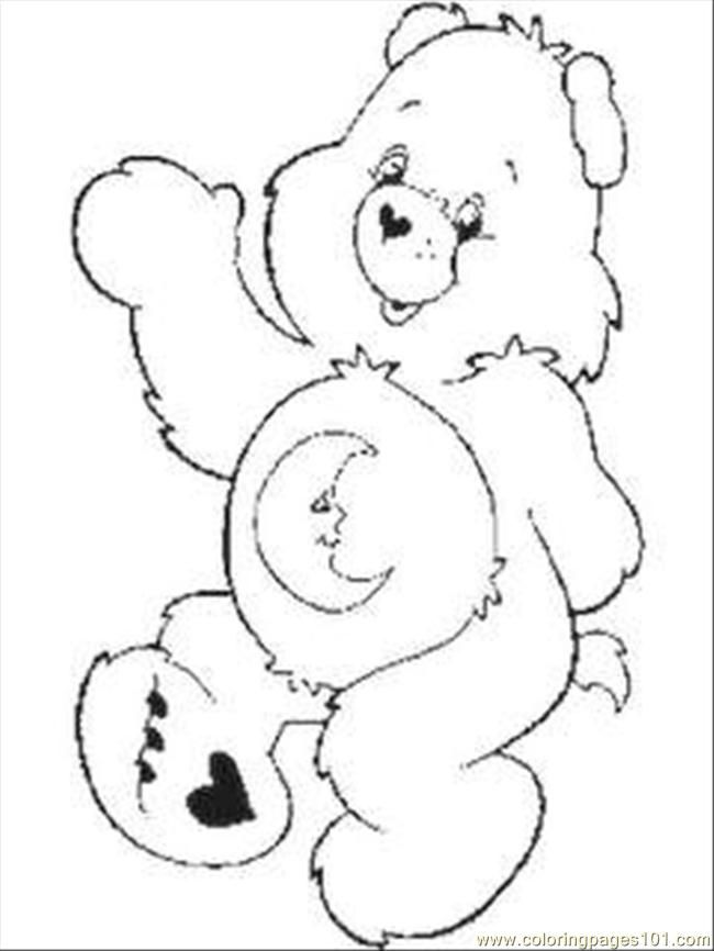 Care Bear Coloring Pages Clip Art Library