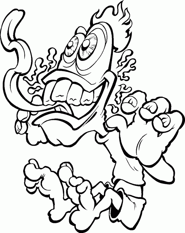 Coloring Pages Of Monsters