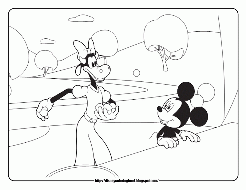 Free Printable Minnie Mouse Coloring Pages