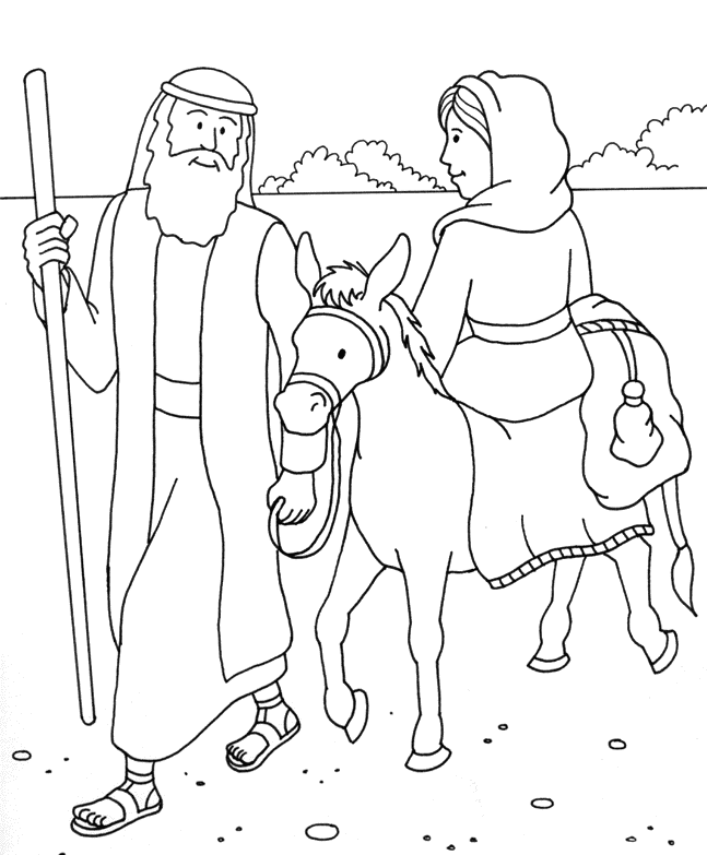 abraham and sarah coloring pages - Clip Art Library
