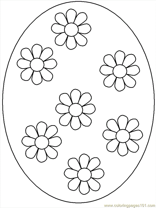 Easter Egg Outline