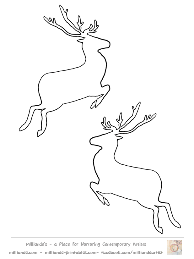 Free Reindeer Templates, Download Free Reindeer Templates png images