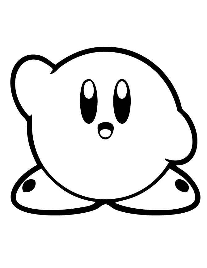 Free Kirby Coloring Pages, Download Free Kirby Coloring Pages png images,  Free ClipArts on Clipart Library
