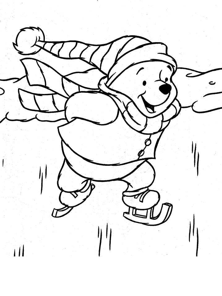 Winnie the Pooh Colourings
