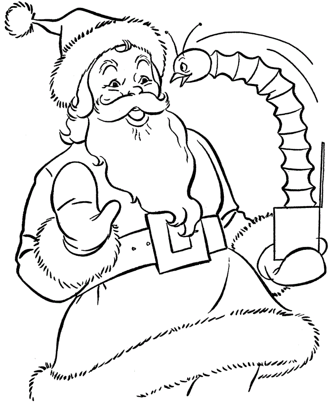 Free Printable Santa Claus 