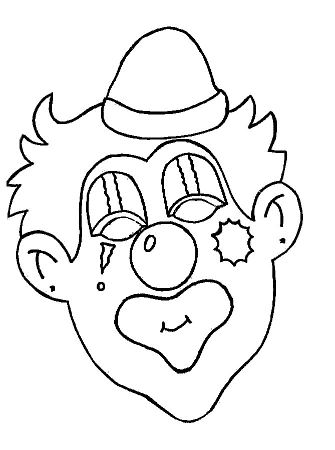 Faces Coloring Pages