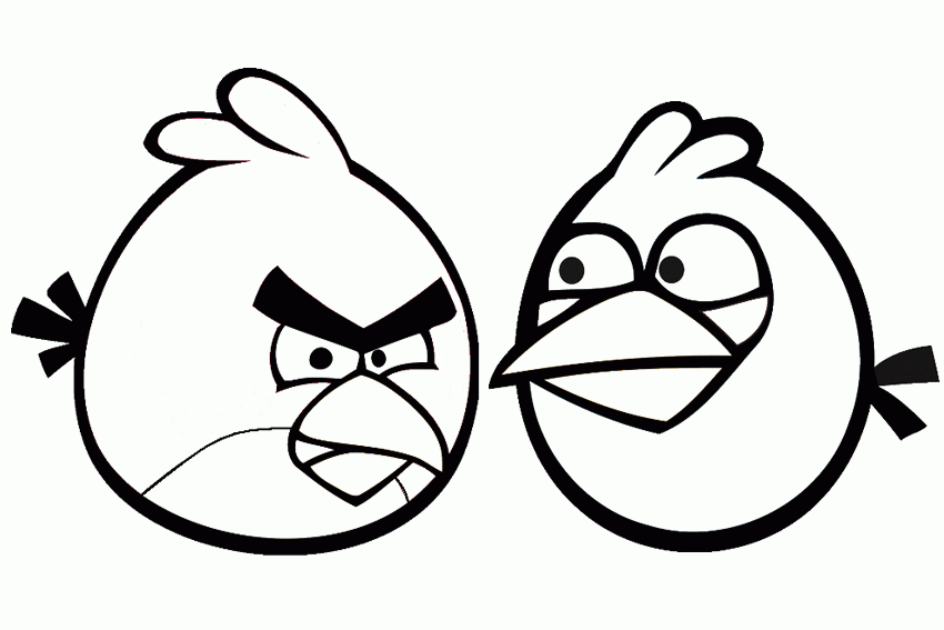 Bubbles Angry Birds Coloring Page for Kids - Free Angry Birds Printable  Coloring Pages Online for Kids 