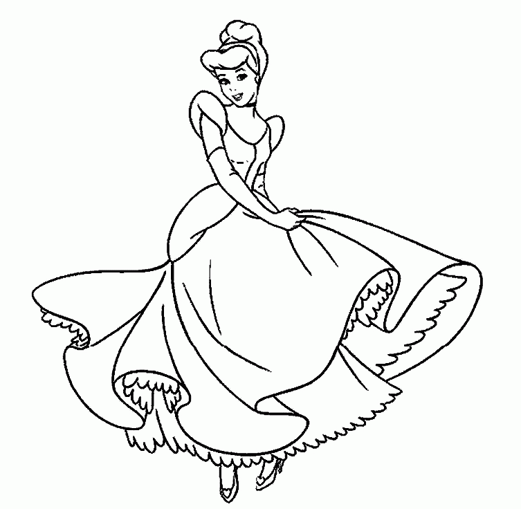 50 Princess Coloring Pages for Kids and Adults - Princesses with Roses  Frame