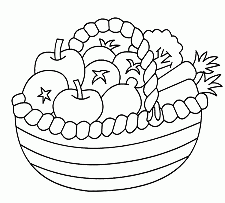 How to Draw a Vegetables Basket | Jhuri drawing | Easy To Draw - YouTube-saigonsouth.com.vn