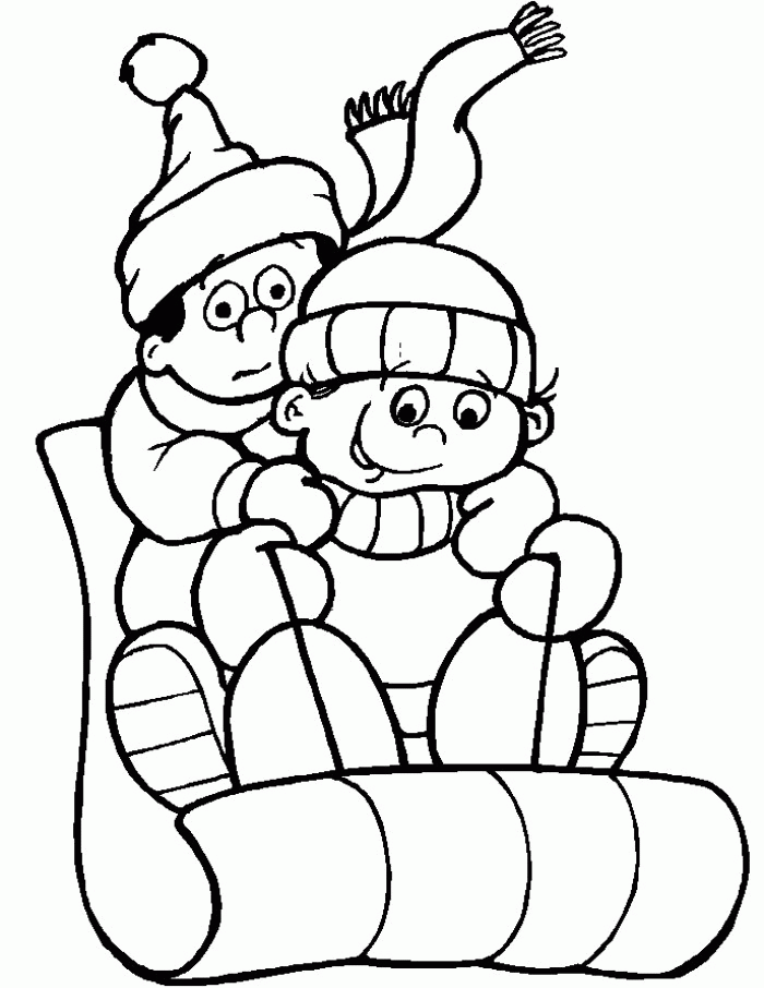 Winter Coloring Pictures