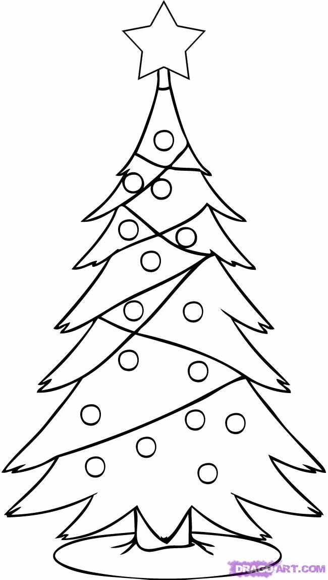 Christmas Clipart Free Trick  Christmas tree drawing Christmas tree  clipart Christmas tree images