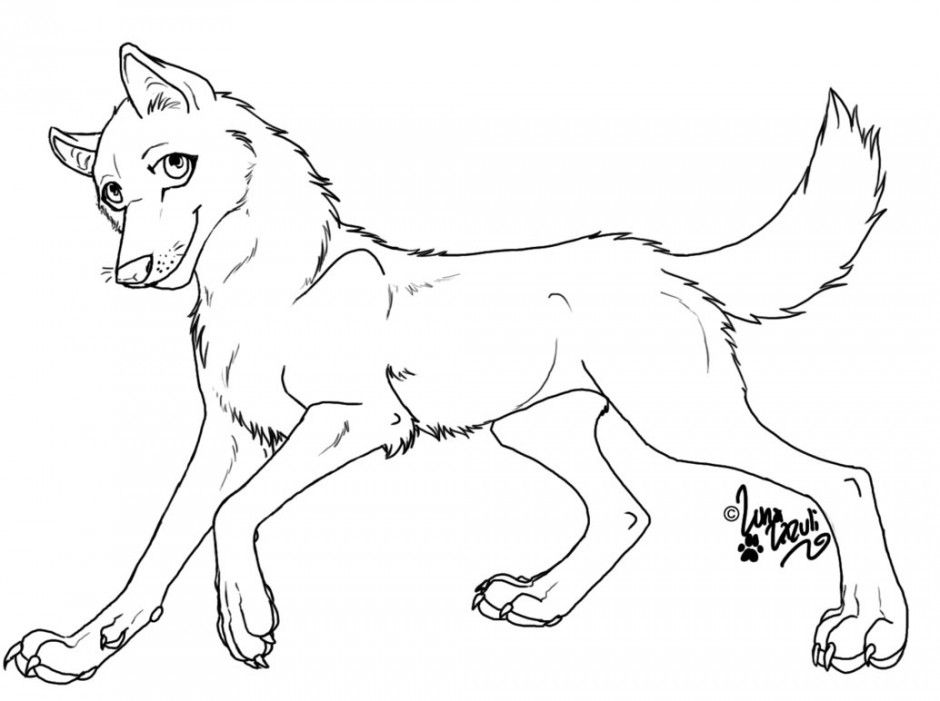 Best wolf coloring page  Coloring pages