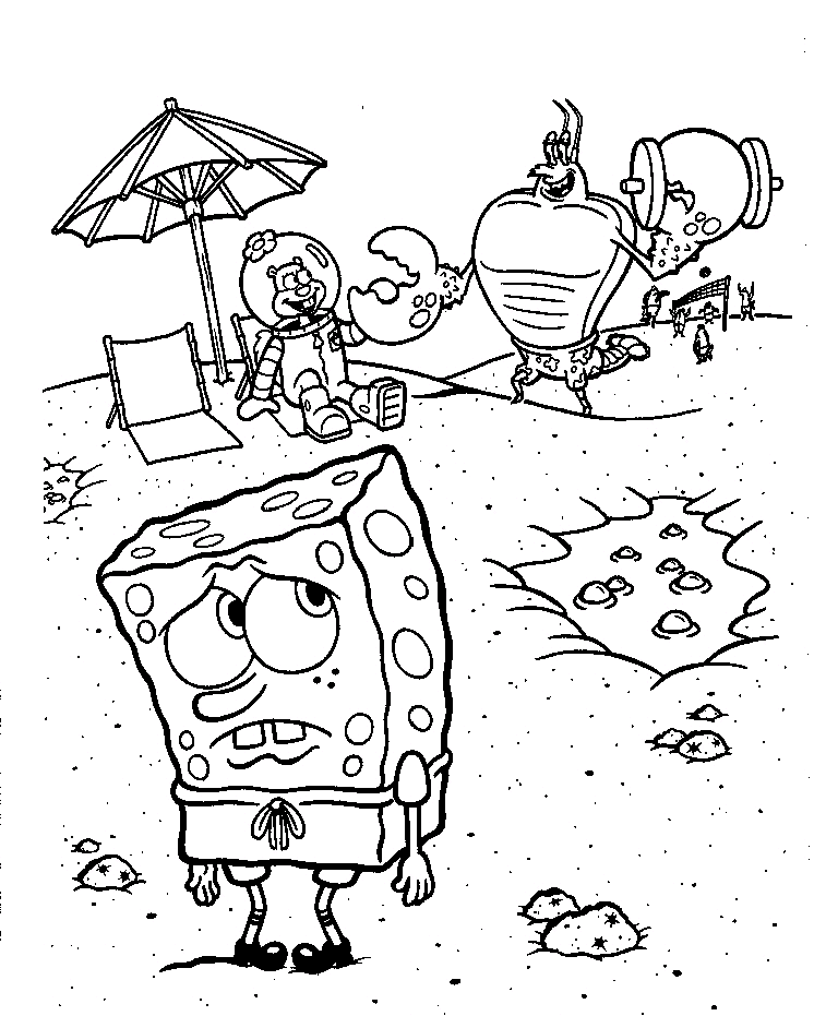 De Bob Esponja, triste Bob Esponja papel de parede HD