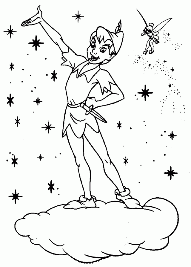 Tinkerbell Coloring Pages Online