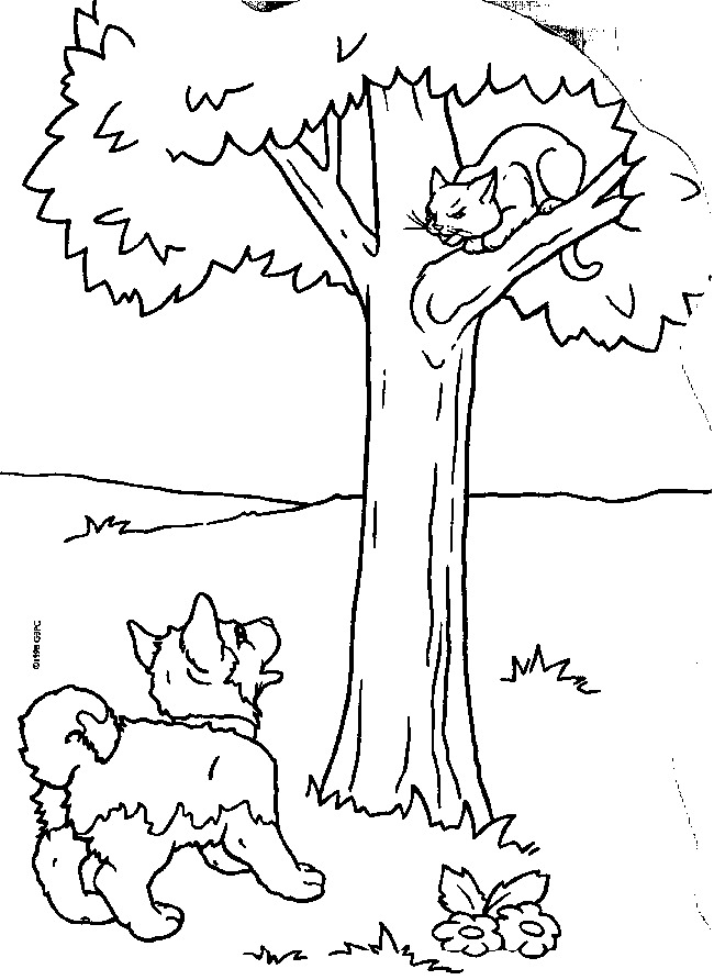 Pictures Of Puppies To Color