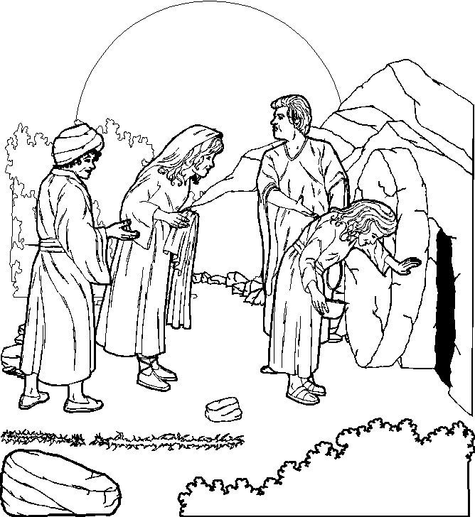 jesus easter coloring pages free