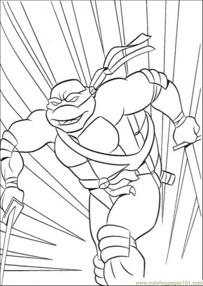 Ninja Turtle Coloring Pages