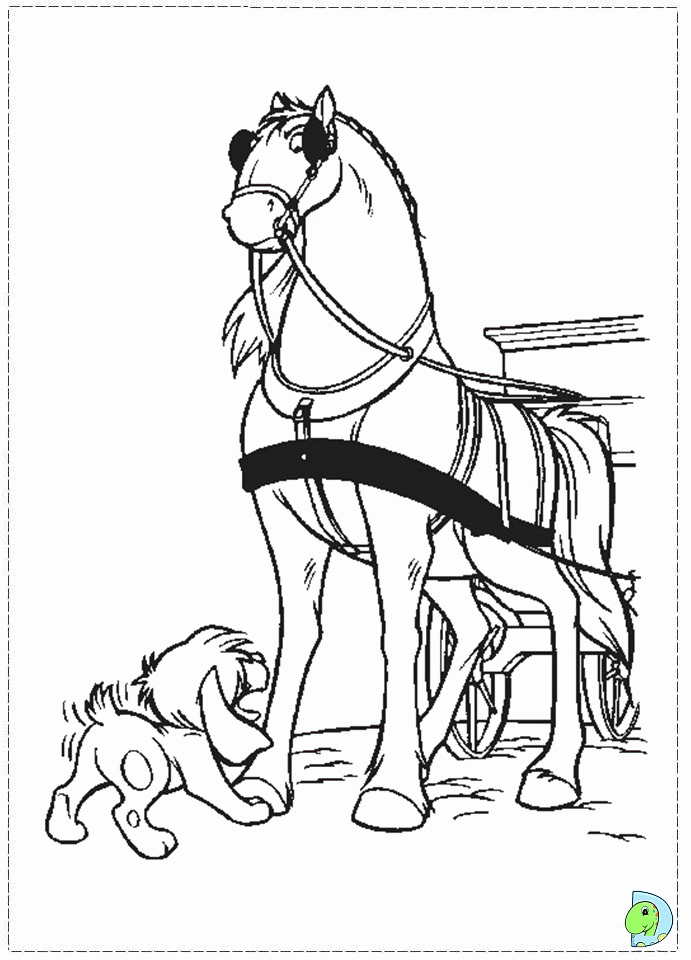Horse Anastasia Coloring pages |Clipart Library