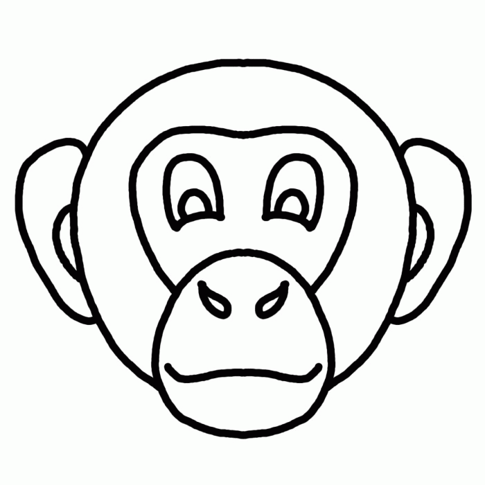 Premium Vector  Hand drawn sketch style illustration of monkey face  chinese zodiac sign