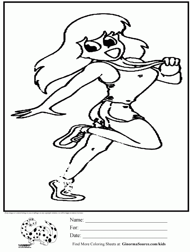 Olympic Coloring Page