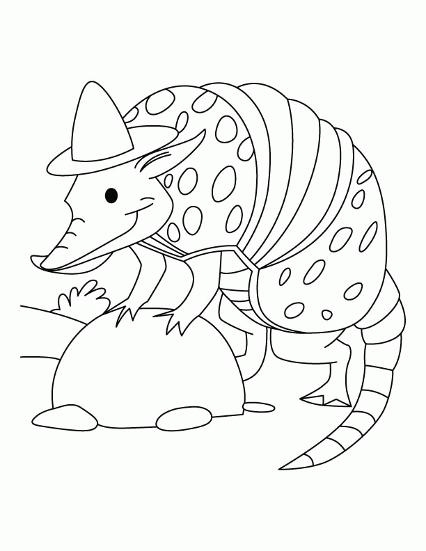 Armadillo-the SPY coloring pages | Download Free Armadillo-the SPY