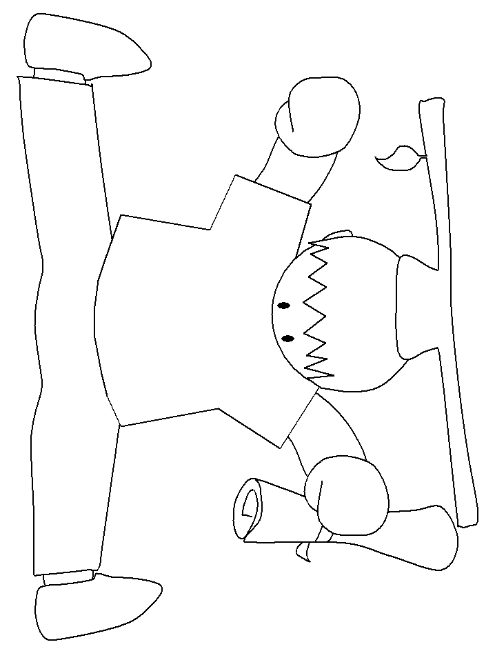 Printable Graduation Coloring Pages
