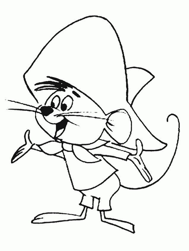 Speedy Gonzales Coloring Pages Printable for Free Download