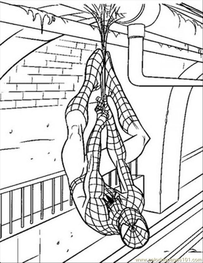 Spiderman Colouring Pages Clip Art Library