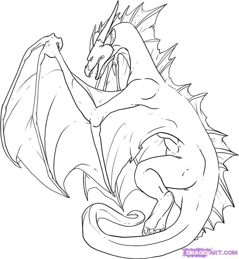 Download Free Simple Dragon Pictures, Download Free Clip Art, Free ...