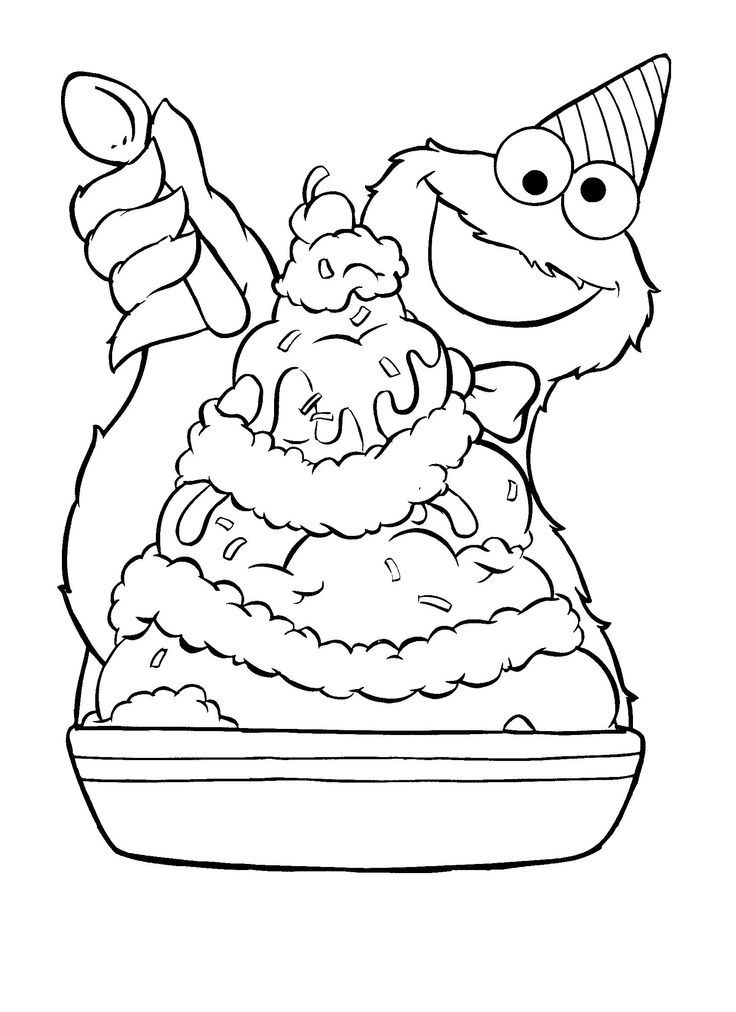 Pin by Christie Bartlett on Coloring Pages - Sesame Street