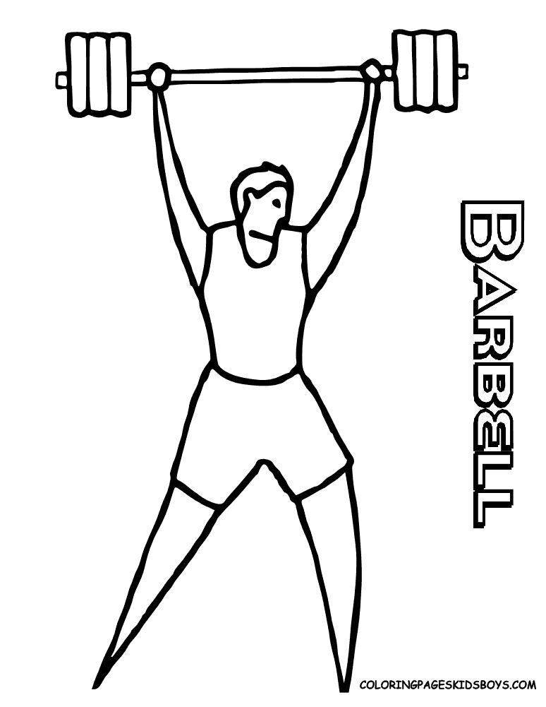 Winter Olympic Sports Coloring Pages