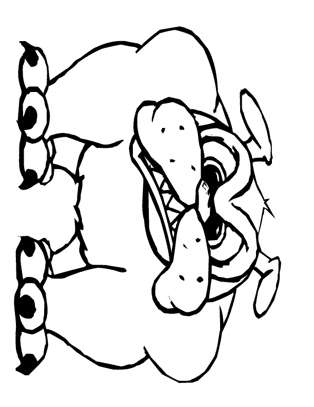 Cartoon Puppy Coloring Pages | Free Printable Coloring Pages