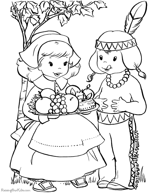 Thanksgiving Coloring Sheets. 