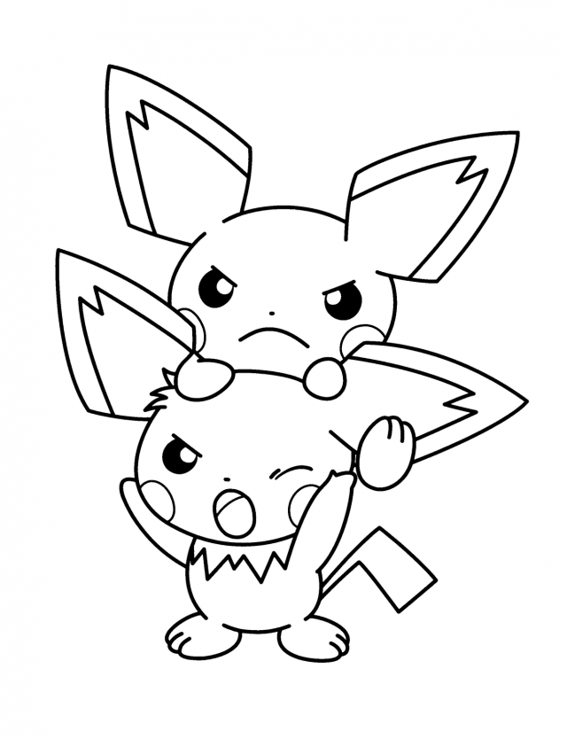 cute pokemon coloring page - Clip Art Library