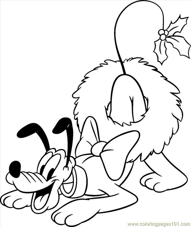 Free Christmas Animal Coloring Pages, Download Free Christmas Animal ...