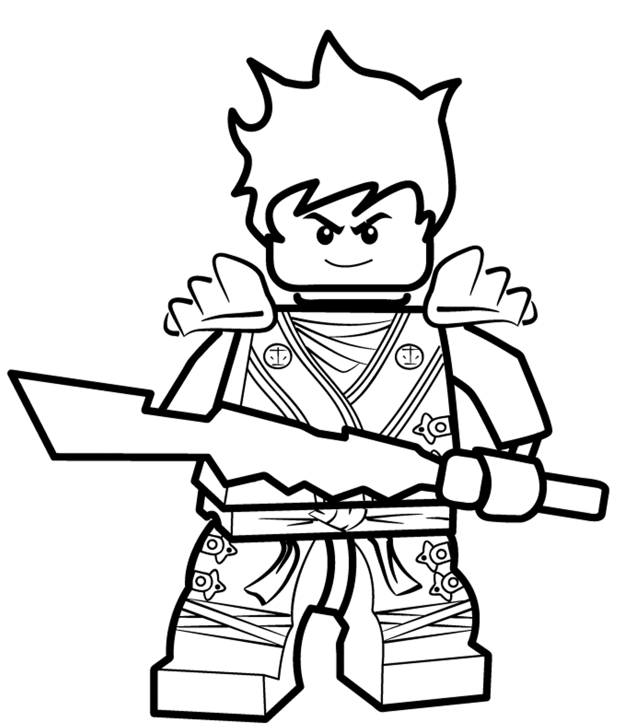 Free Ninjago Nya Coloring Page, Download Free Ninjago Nya Coloring Page