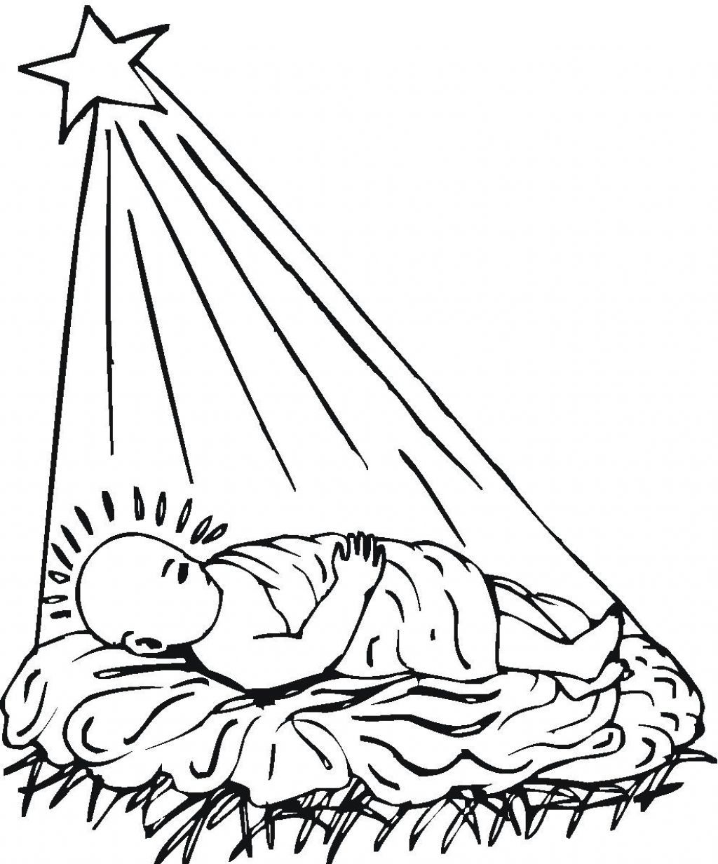 20 Nativity Coloring Pages (Free PDF Printables)