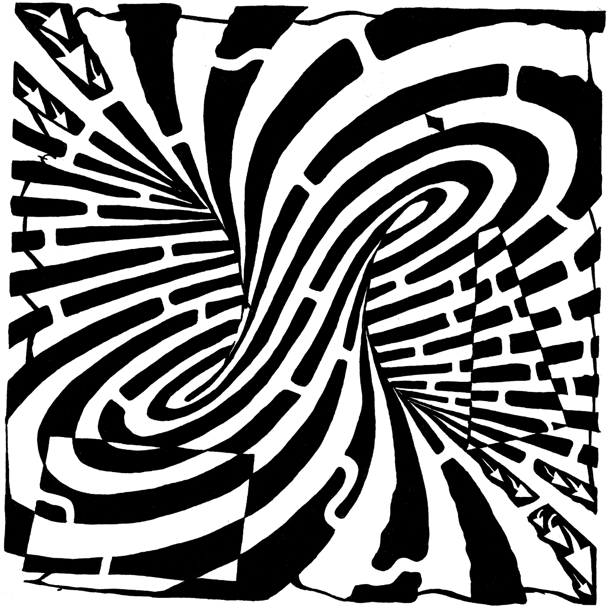 Free Optical Illusion Coloring Pages Printable, Download Free Optical  Illusion Coloring Pages Printable png images, Free ClipArts on Clipart  Library