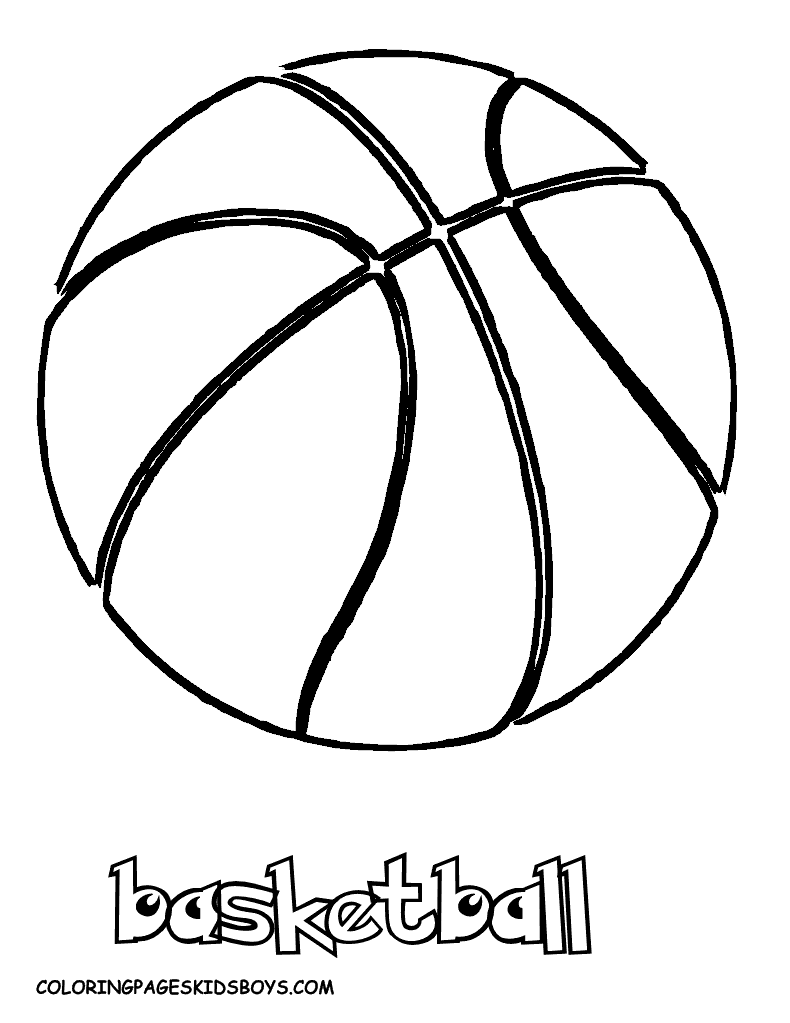 Smooth Basketball Coloring Pages | Basketball | Free | Mens